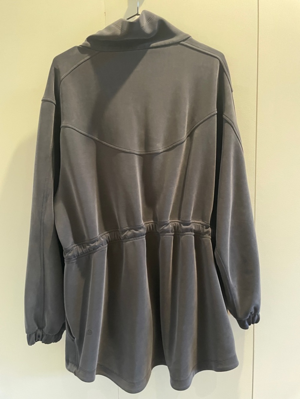 Lululemon Women's Zip-Front Funnel Neck Jacket - Gray - Picture 4 of 5